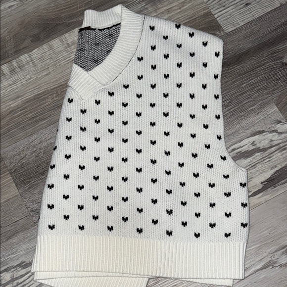 Free People Easy Street Sweater Vest Size S - Picture 2 of 9